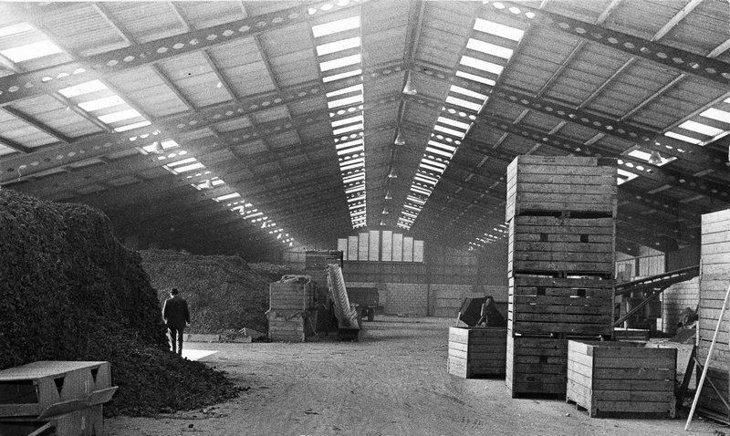 1958 – Construction of the storage facilities.